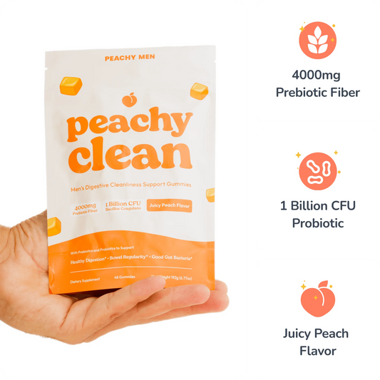 Peachy Clean™ Sugar-Free Pre+Probiotic Fiber Gummies